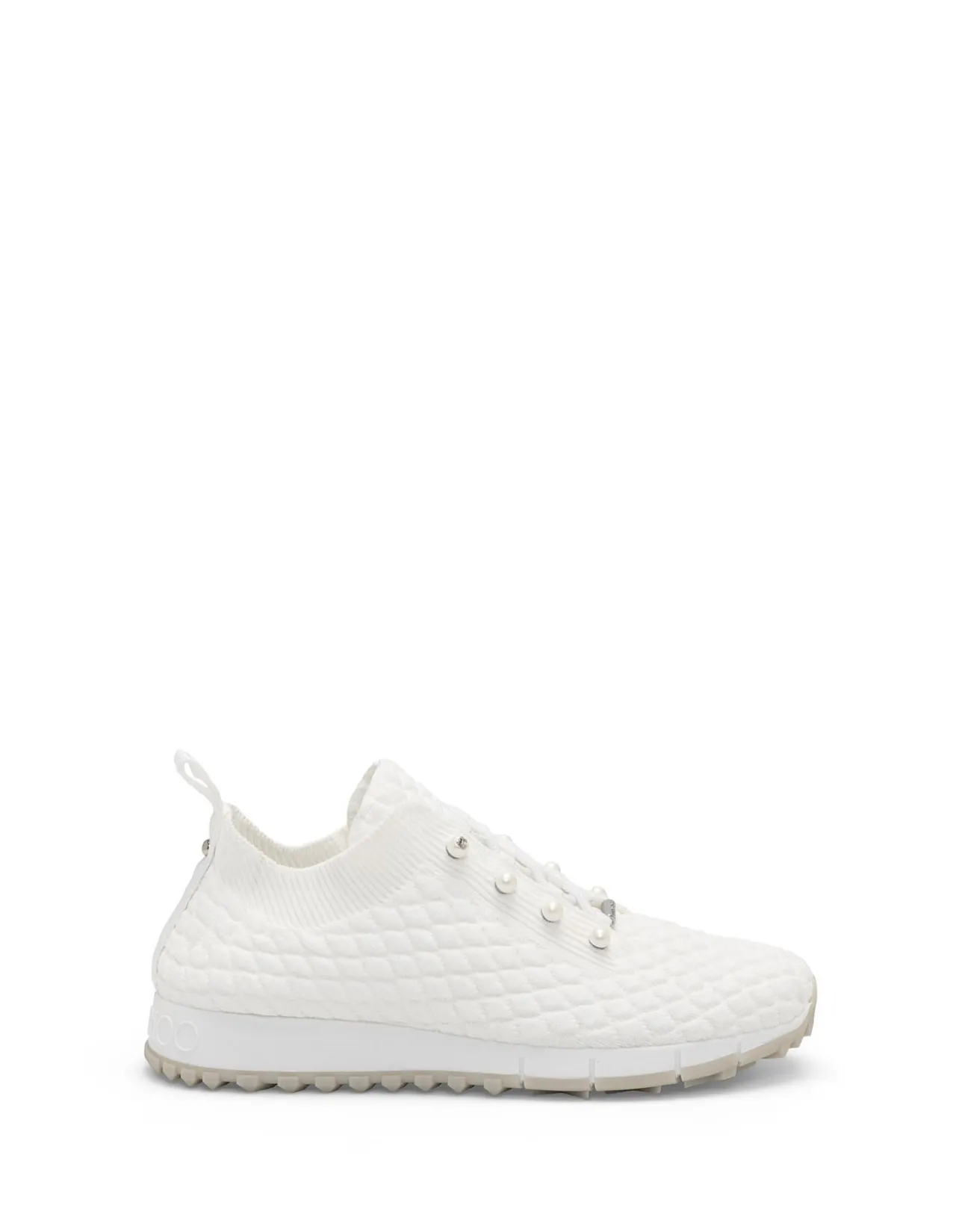 Veles Knit Sneaker with Faux Pearls