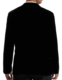 VELVET TUXEDO JACKET