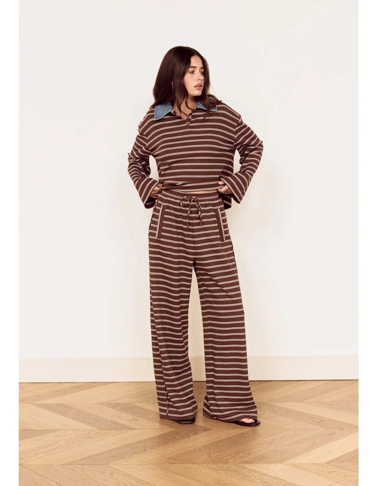 Vesper Long Sleeve Polo Top