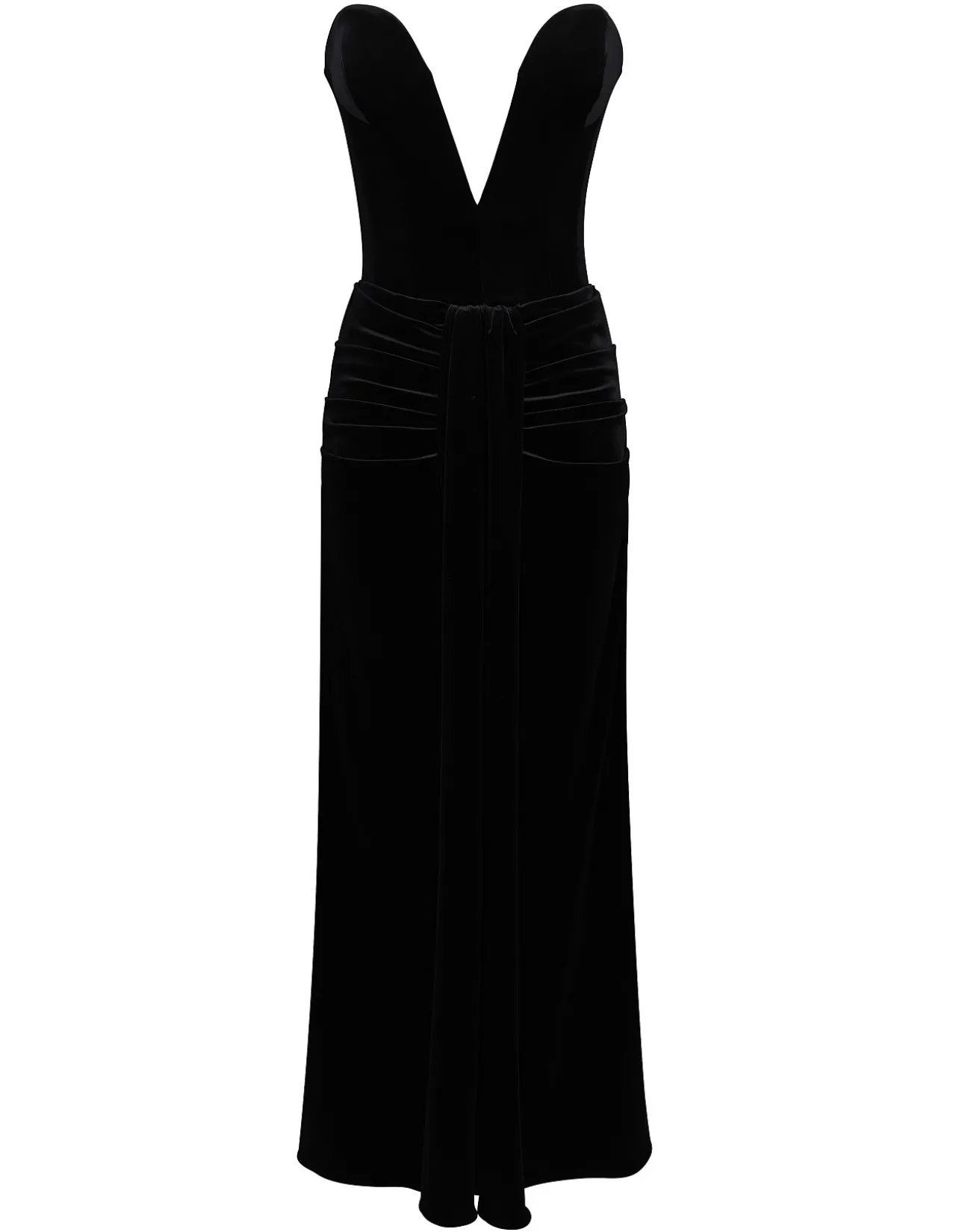 VIENNE PLUNGE MAXI GOWN