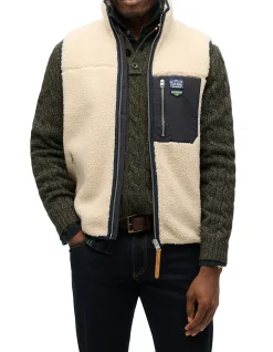 Vintage Retro Fleece Gilet