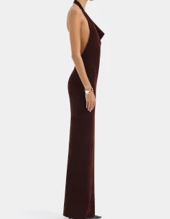 Violetta Drape Midi Dress