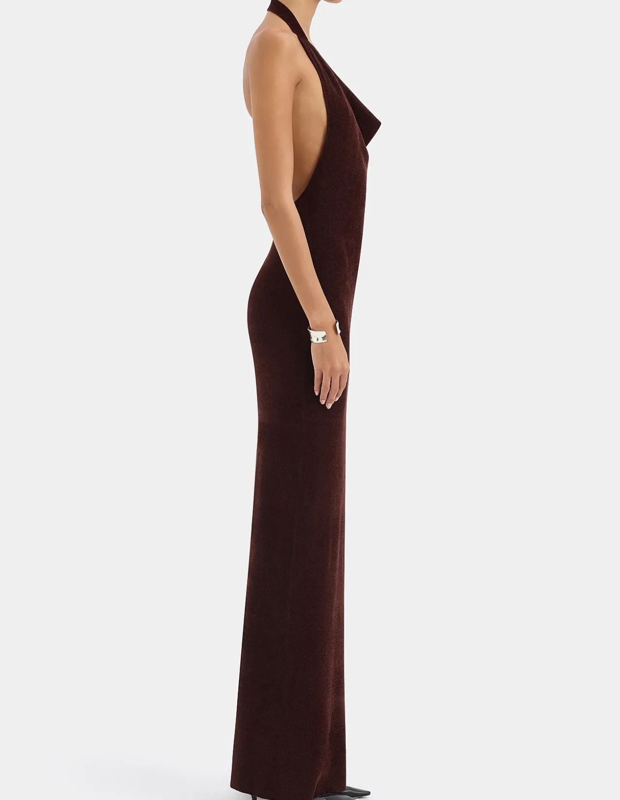 Violetta Drape Midi Dress
