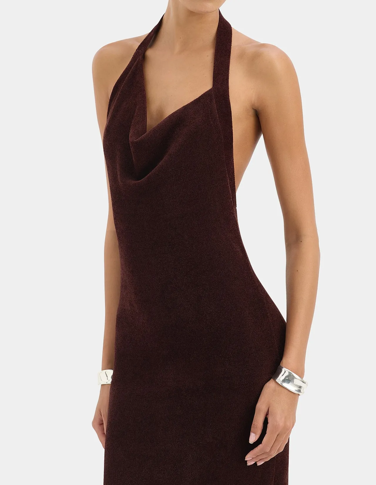Violetta Drape Midi Dress