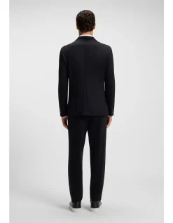 Virgin-wool jacket with micro pattern