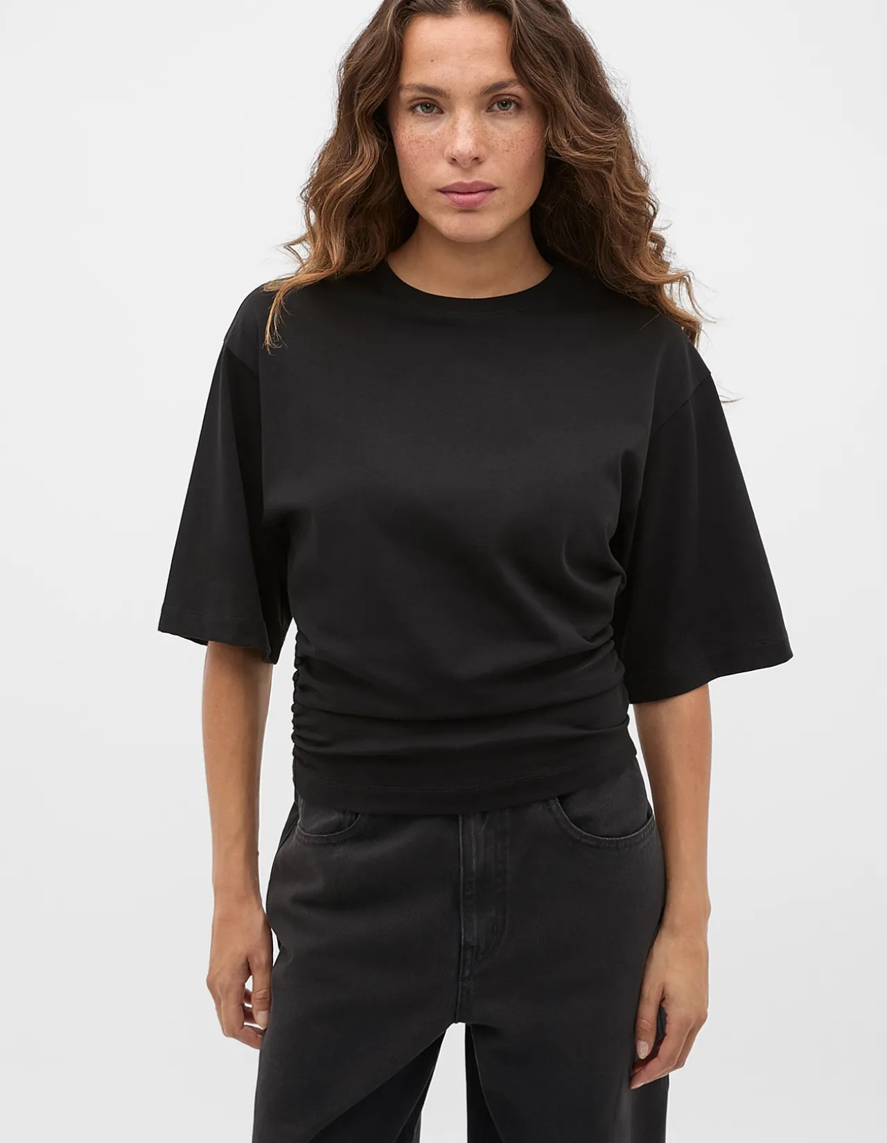 WAISTED CROP TEE