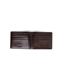Wakefield Bi-Fold Wallet - Chocolate