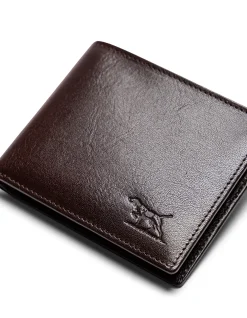 Wakefield Bi-Fold Wallet - Chocolate