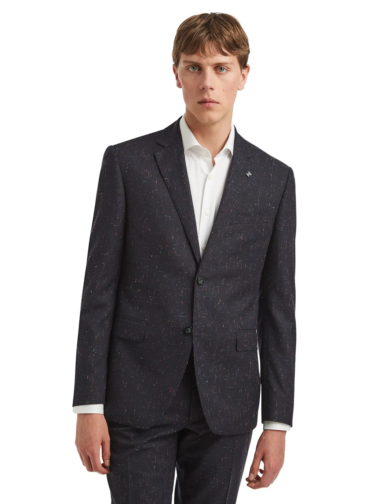 WALLACE NAVY WITH MULTI COLOUR SPORTS JACKET