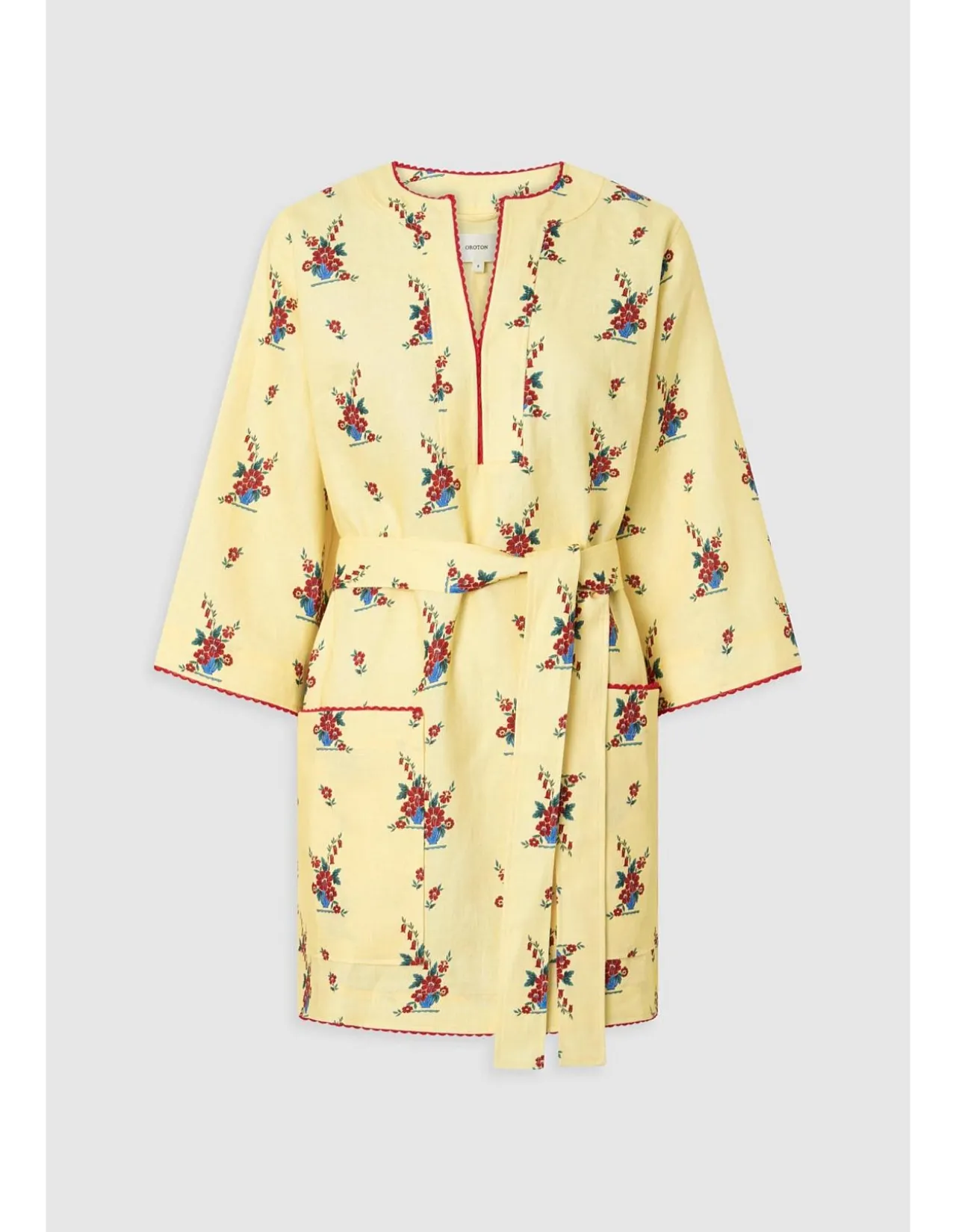 Wallpaper Floral Print Tunic Dress