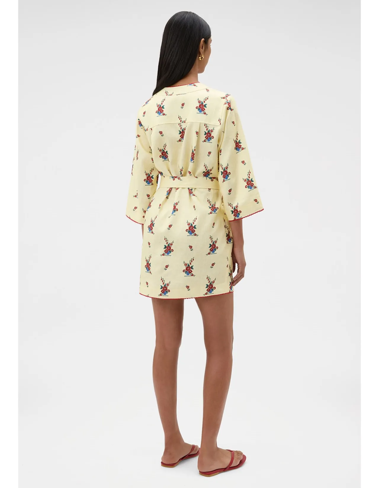 Wallpaper Floral Print Tunic Dress