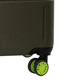 Wanderer 54cm Expandable Small Carry-On Suitcase Khaki