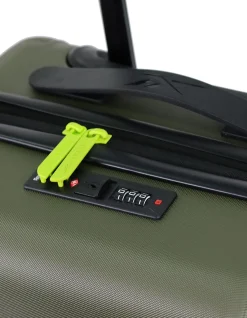 Wanderer 54cm Expandable Small Carry-On Suitcase Khaki