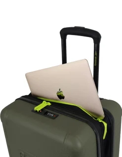 Wanderer 54cm Expandable Small Carry-On Suitcase Khaki