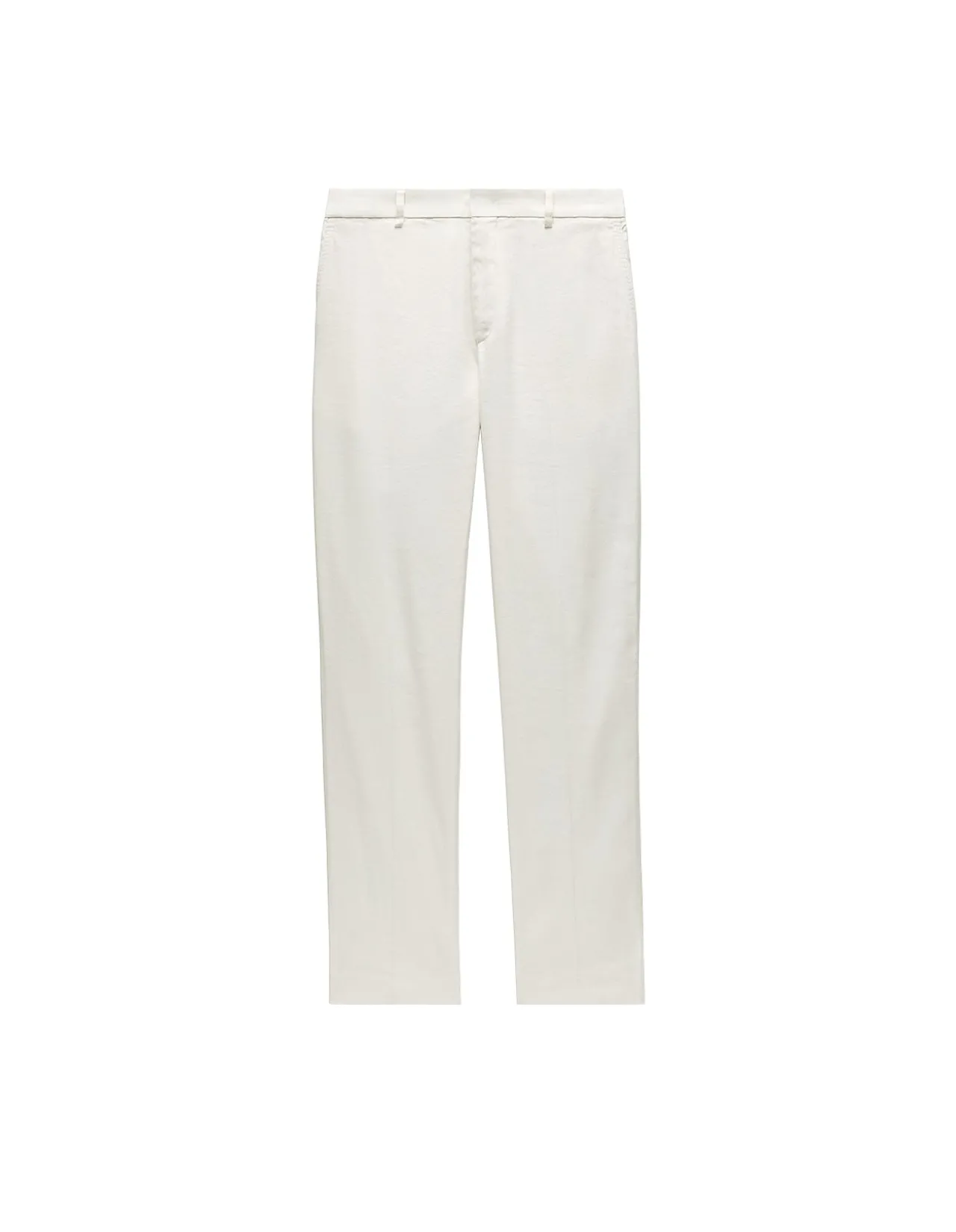WASHED STRETCH LINEN PANT