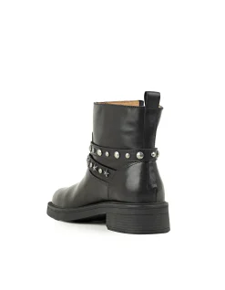 WAVERLY ANKLE BOOT WITH STUDDED STRAPS