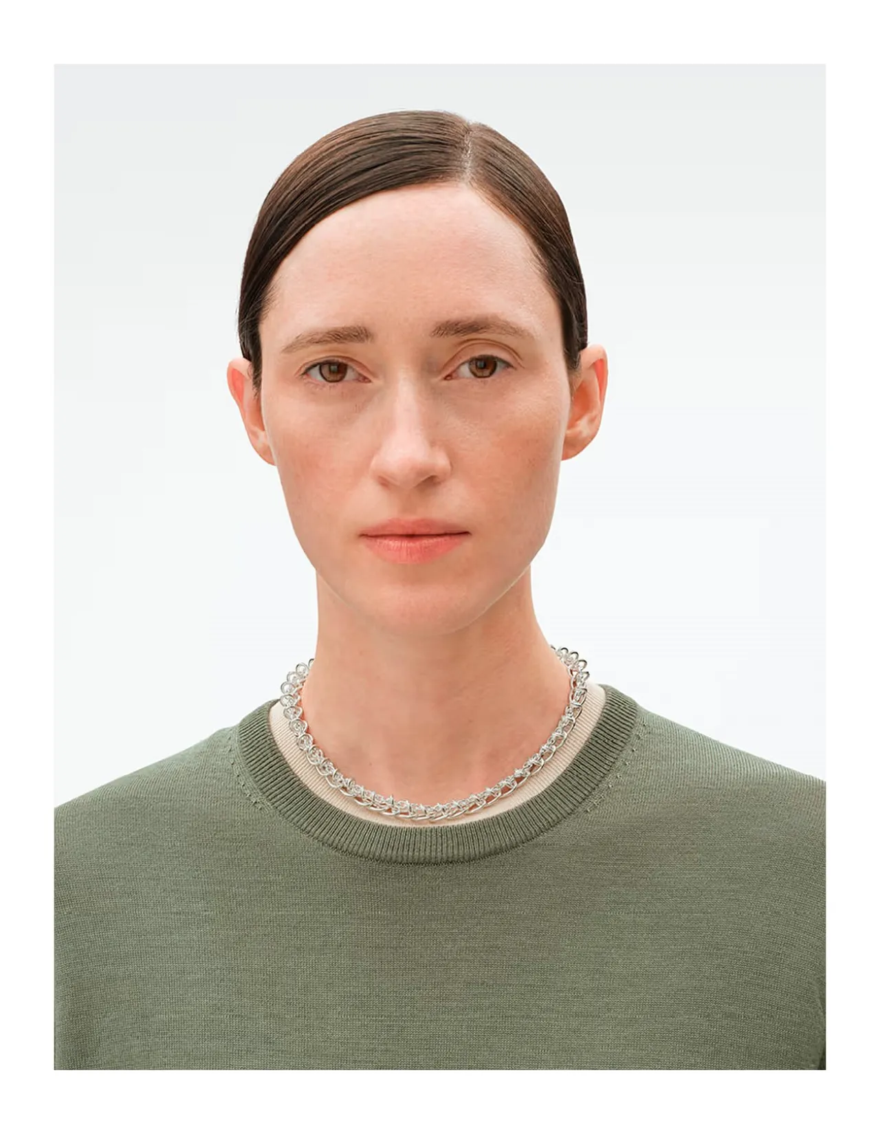 Weft Single Link Necklace