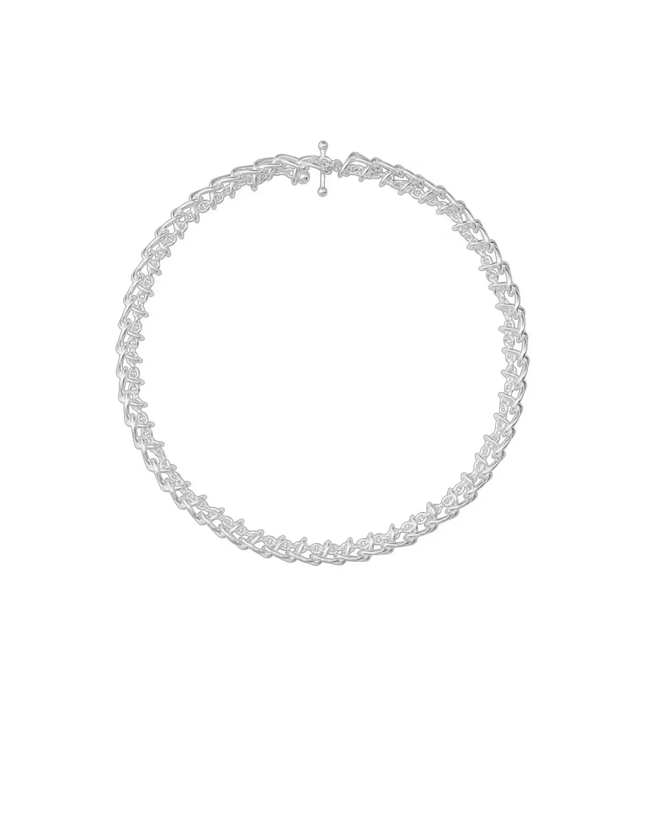 Weft Single Link Necklace