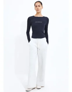 Wide Leg Track Pants