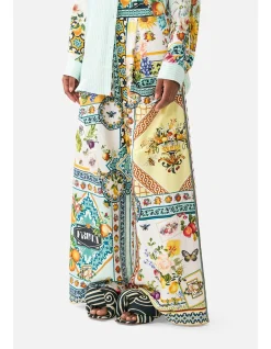 WIDE LEG TROUSER WITH FRONT POCKETS