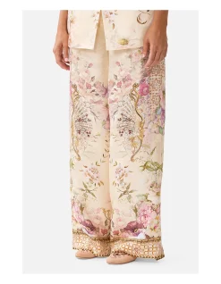 WIDE LEG WAISTED PANT
