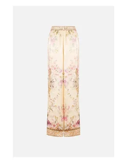 WIDE LEG WAISTED PANT