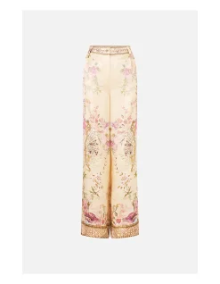 WIDE LEG WAISTED PANT