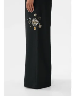 WIDE LEG WAISTED PANT