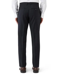 Wide Pinstripe Trouser Dark Navy