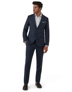 WINDOWPANE CHECK JACKET