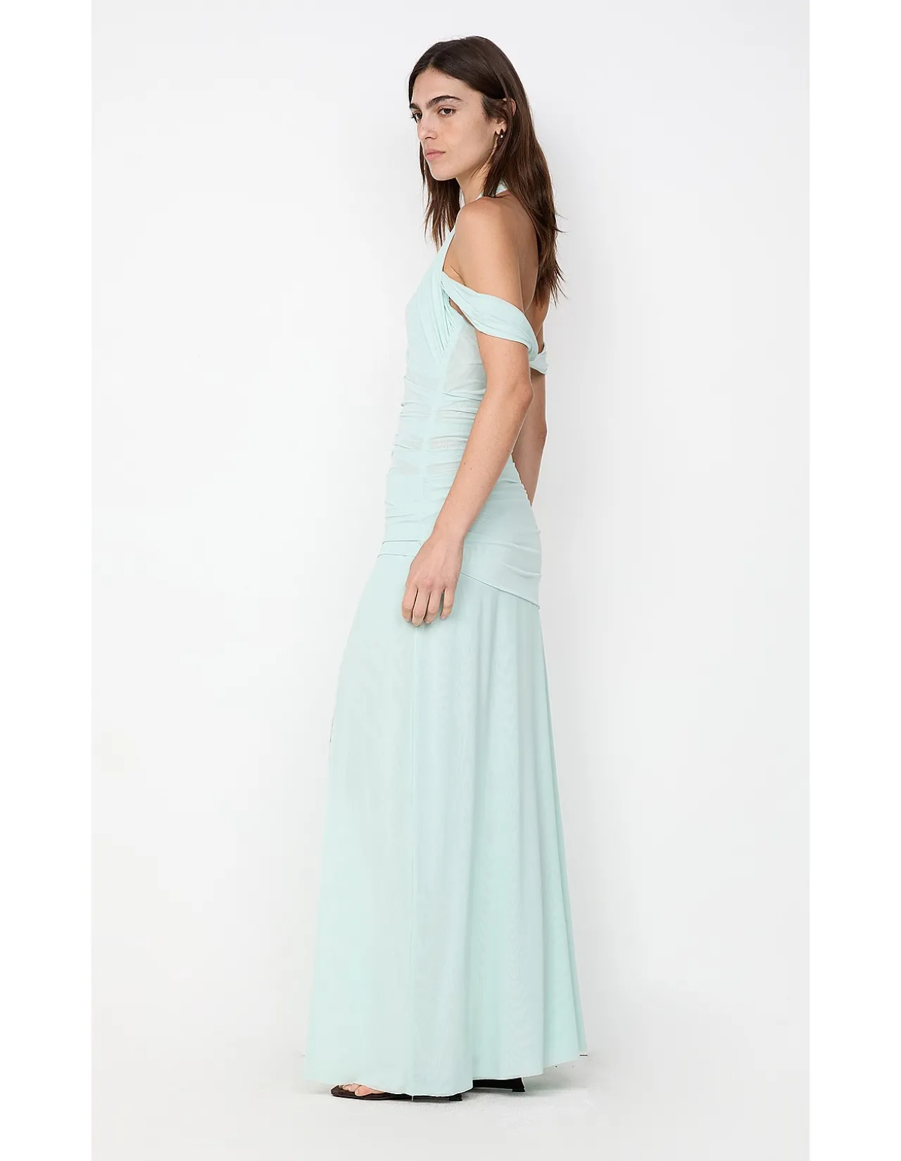 WINNIE HALTER MAXI DRESS