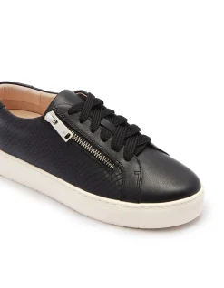 WOMEN'S Billie II Black Emboss SNEAKER