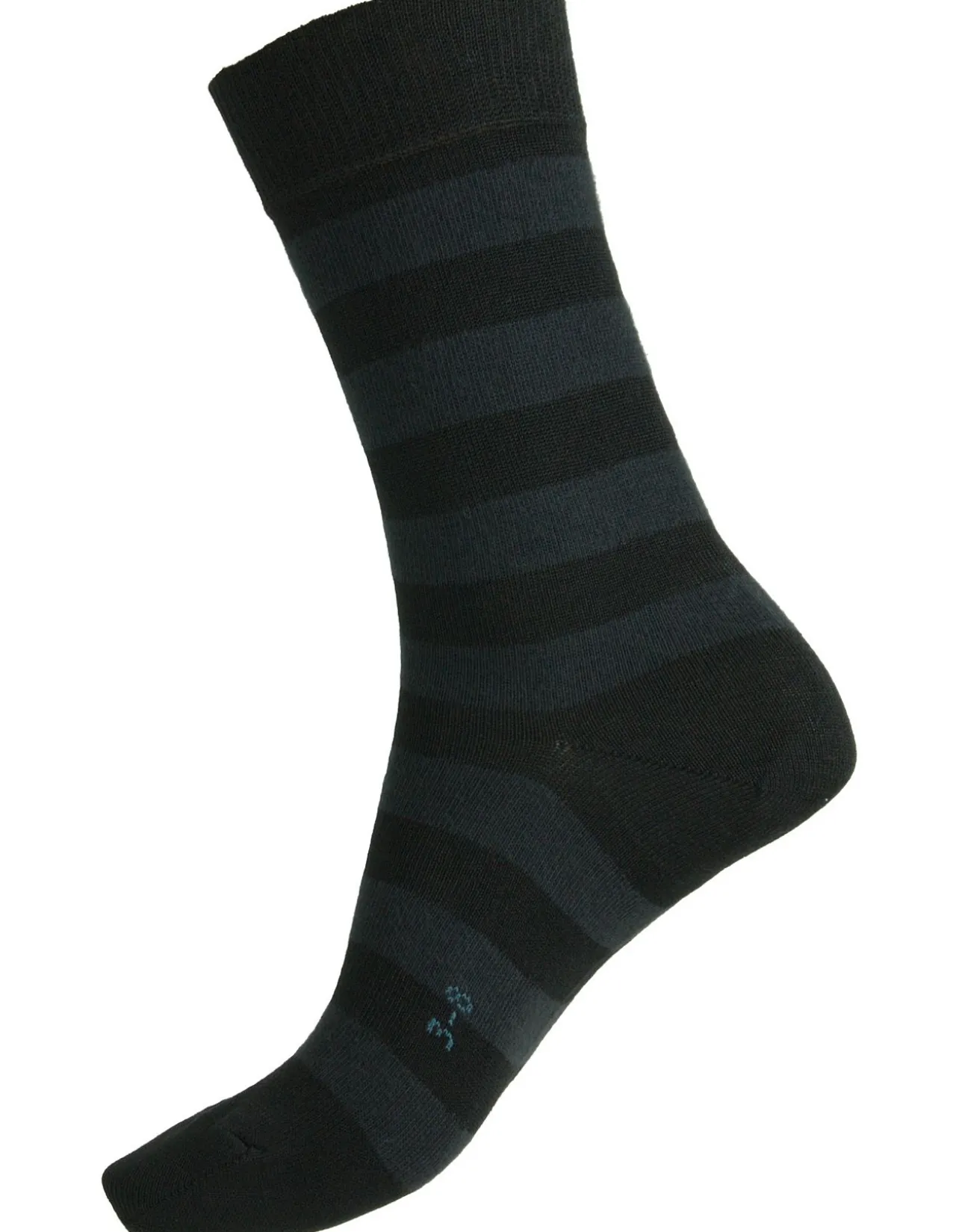 women's cotton striped health crew cut sock
