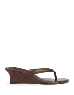 Women's Edgy Wedge Thong Sandal