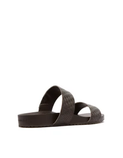 WOMEN'S Venice Chocolate Emboss SANDAL