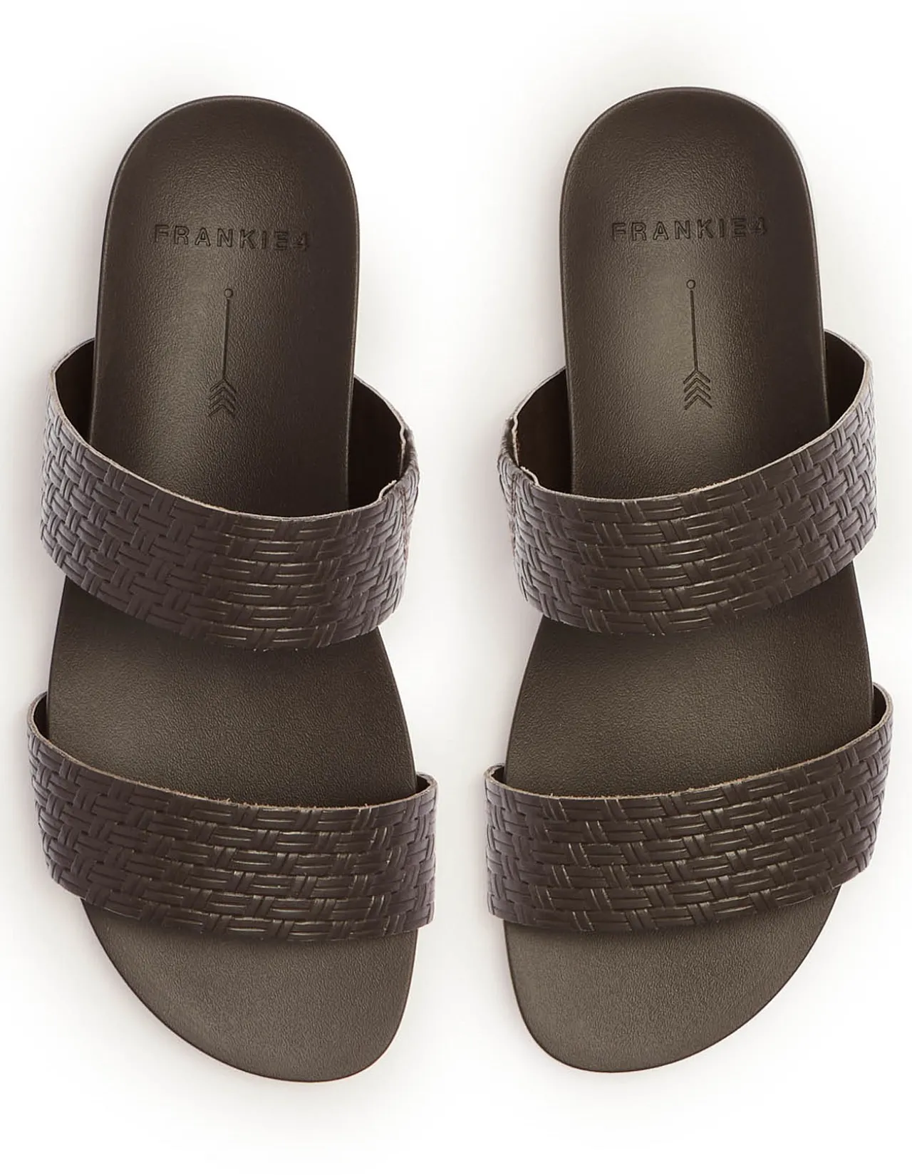 WOMEN'S Venice Chocolate Emboss SANDAL