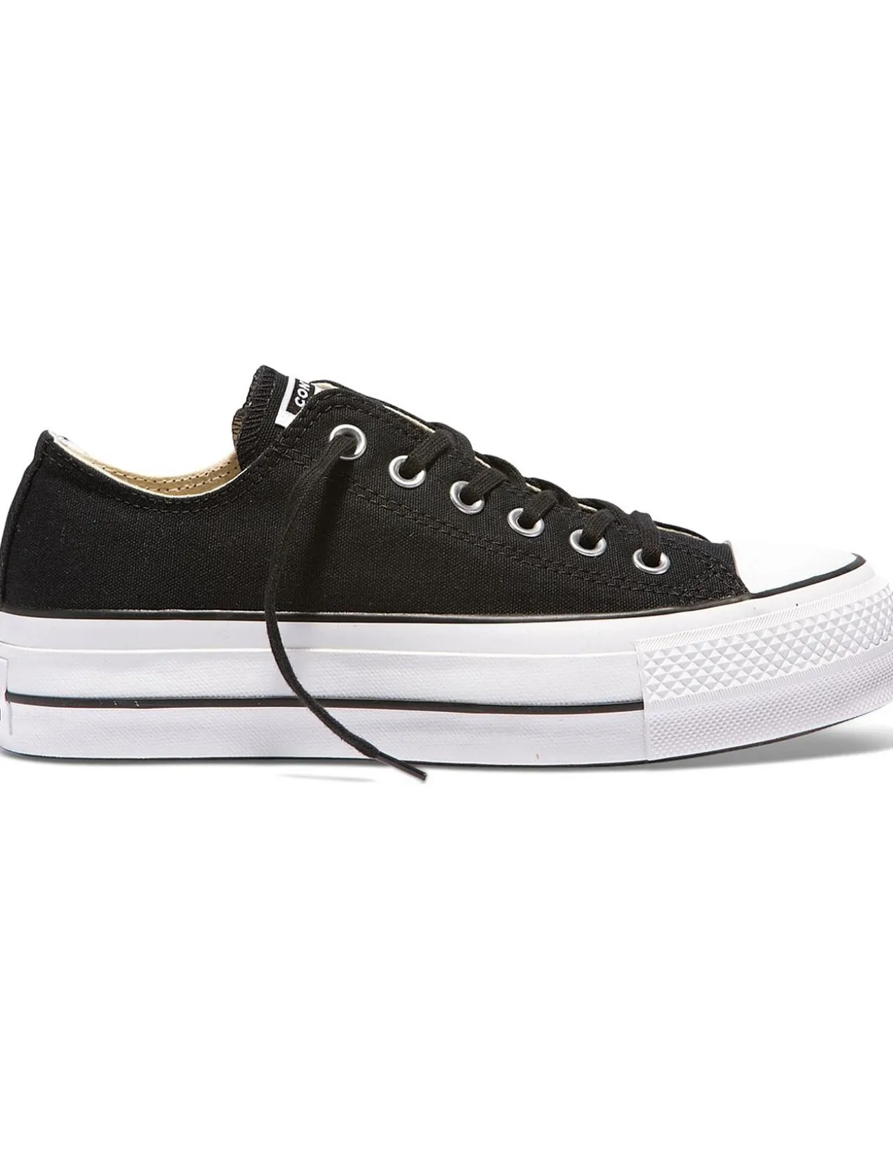 Women's CTAS Lift Ox Sneakers Black/White