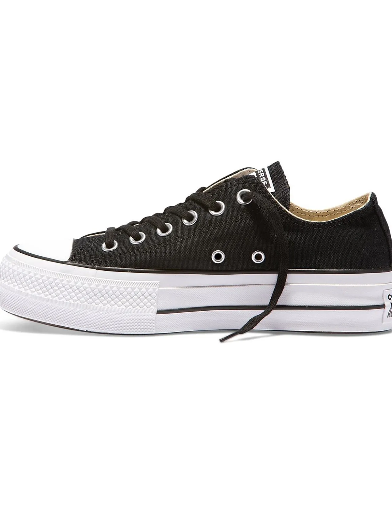 Women's CTAS Lift Ox Sneakers Black/White