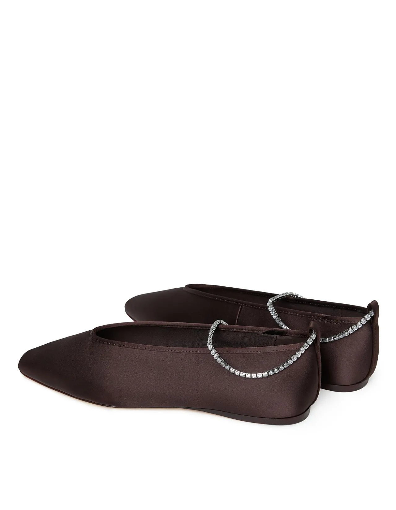 WOMEN'S EMERY SATIN BALLET WITH ANKLET