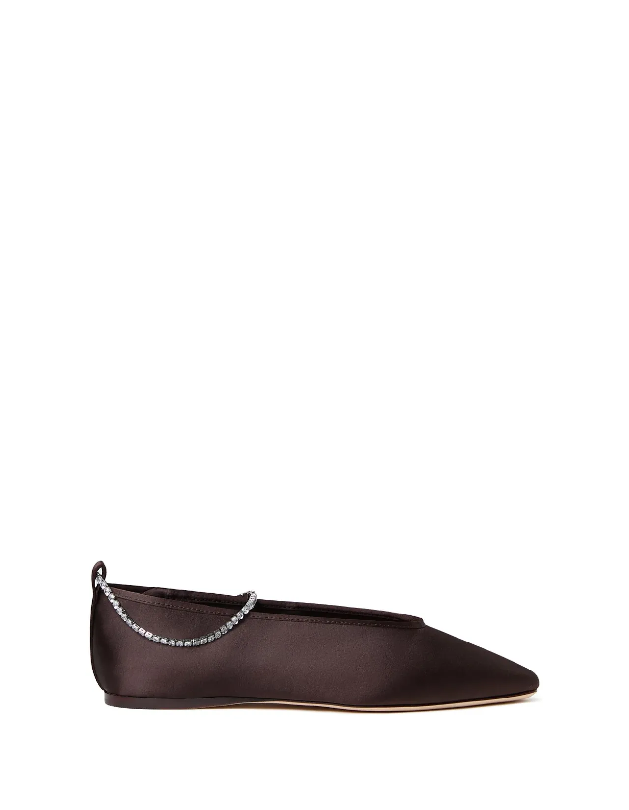 WOMEN'S EMERY SATIN BALLET WITH ANKLET