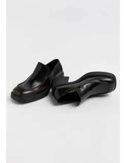 Women's Karion Brushed Brown Loafers