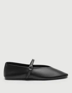 WOMEN'S Millie Leather Ballet Flat SHOE