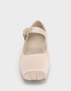Women's Satin Mary Janes Shoes