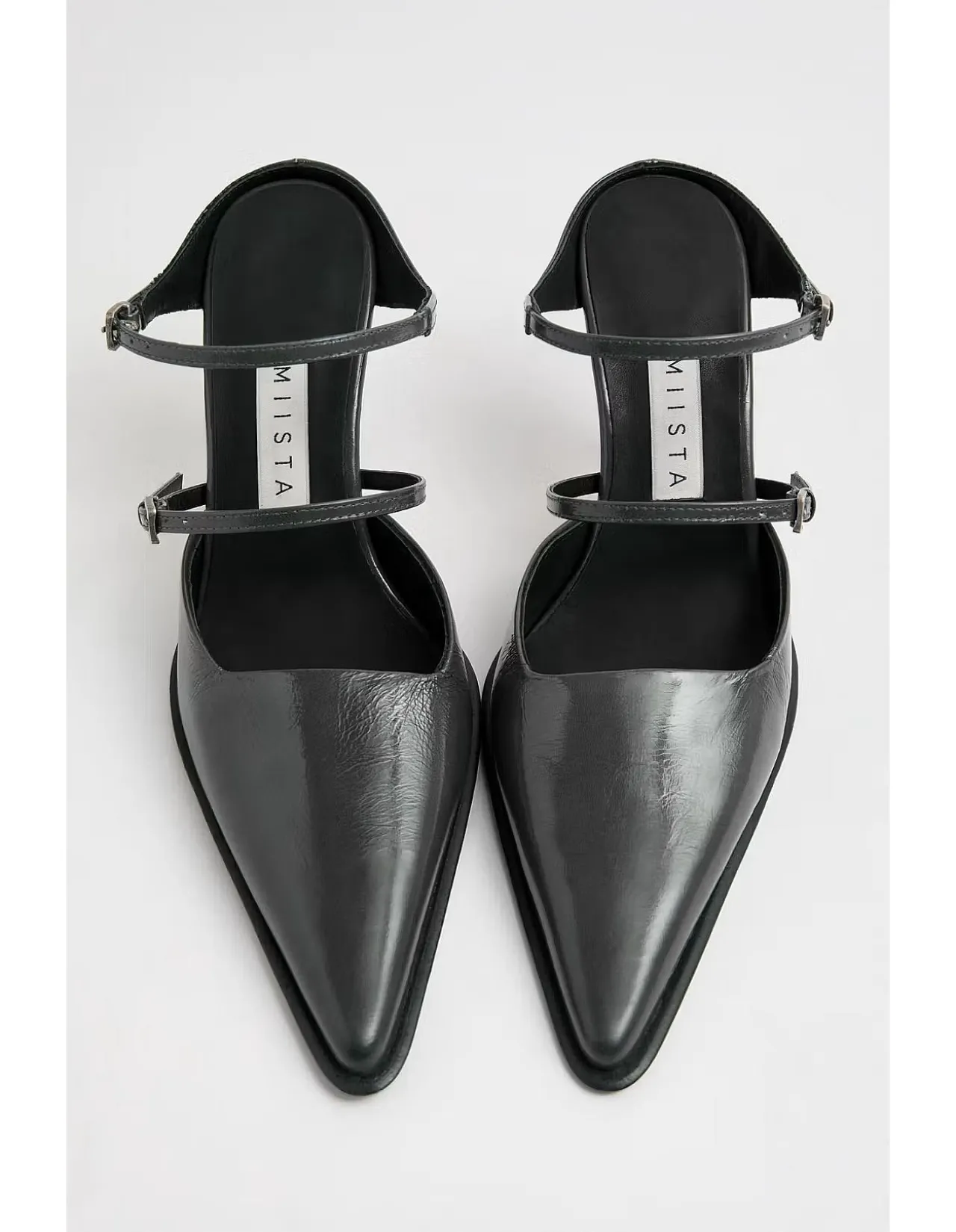 Women's Shari Grey Straps Mules