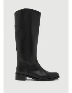 WOMEN'S Stevie Leather Riding Boot Black BOOT