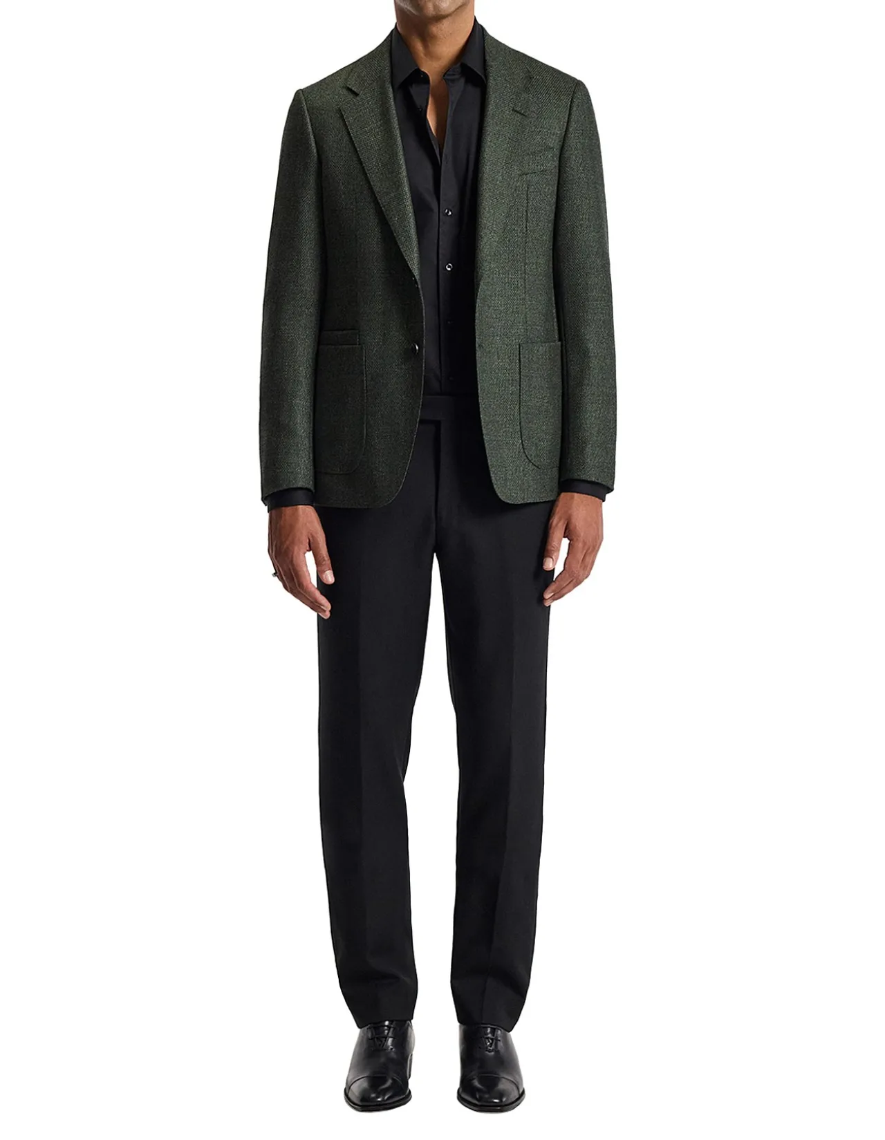 WOOL HOPSACK BLAZER