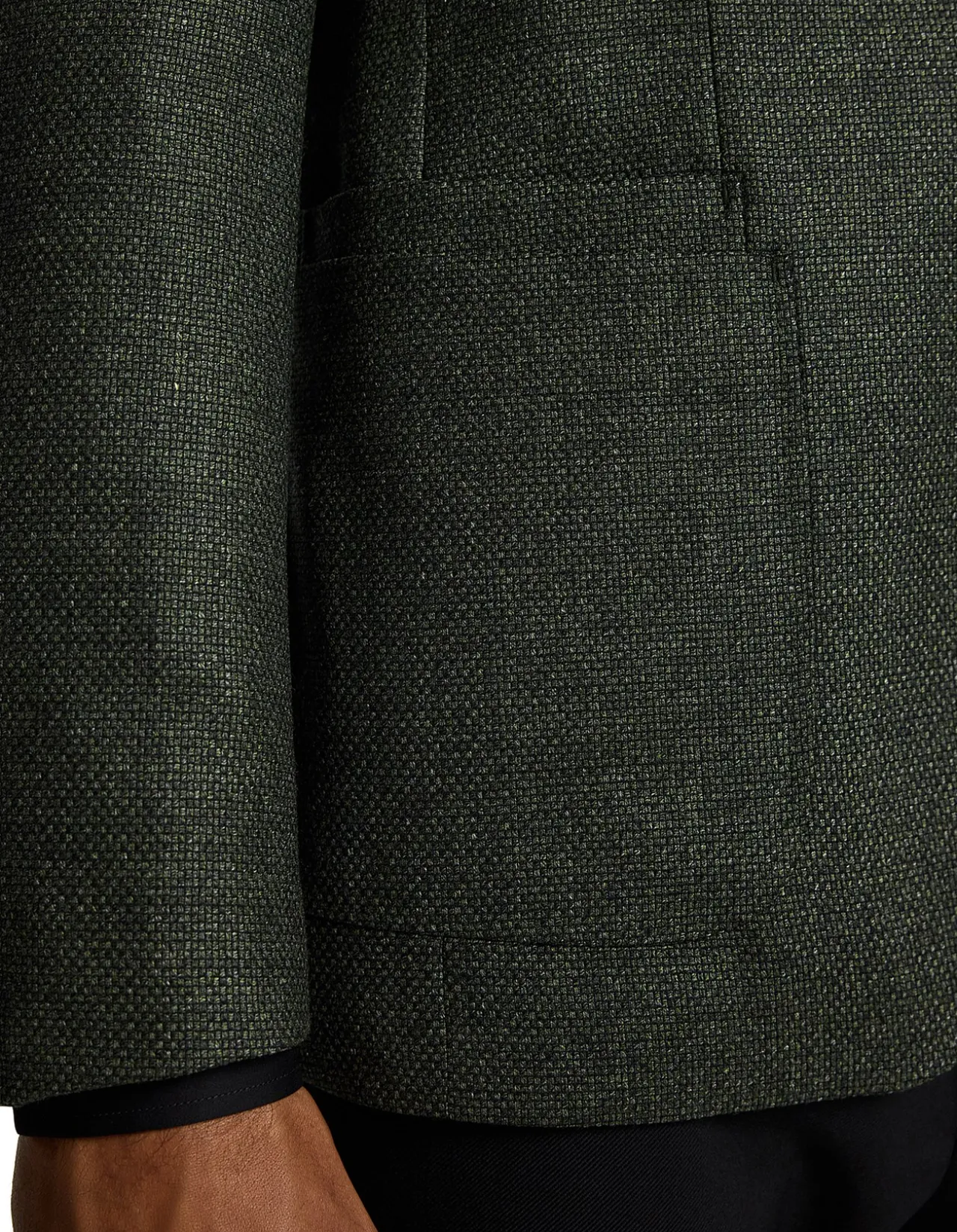 WOOL HOPSACK BLAZER