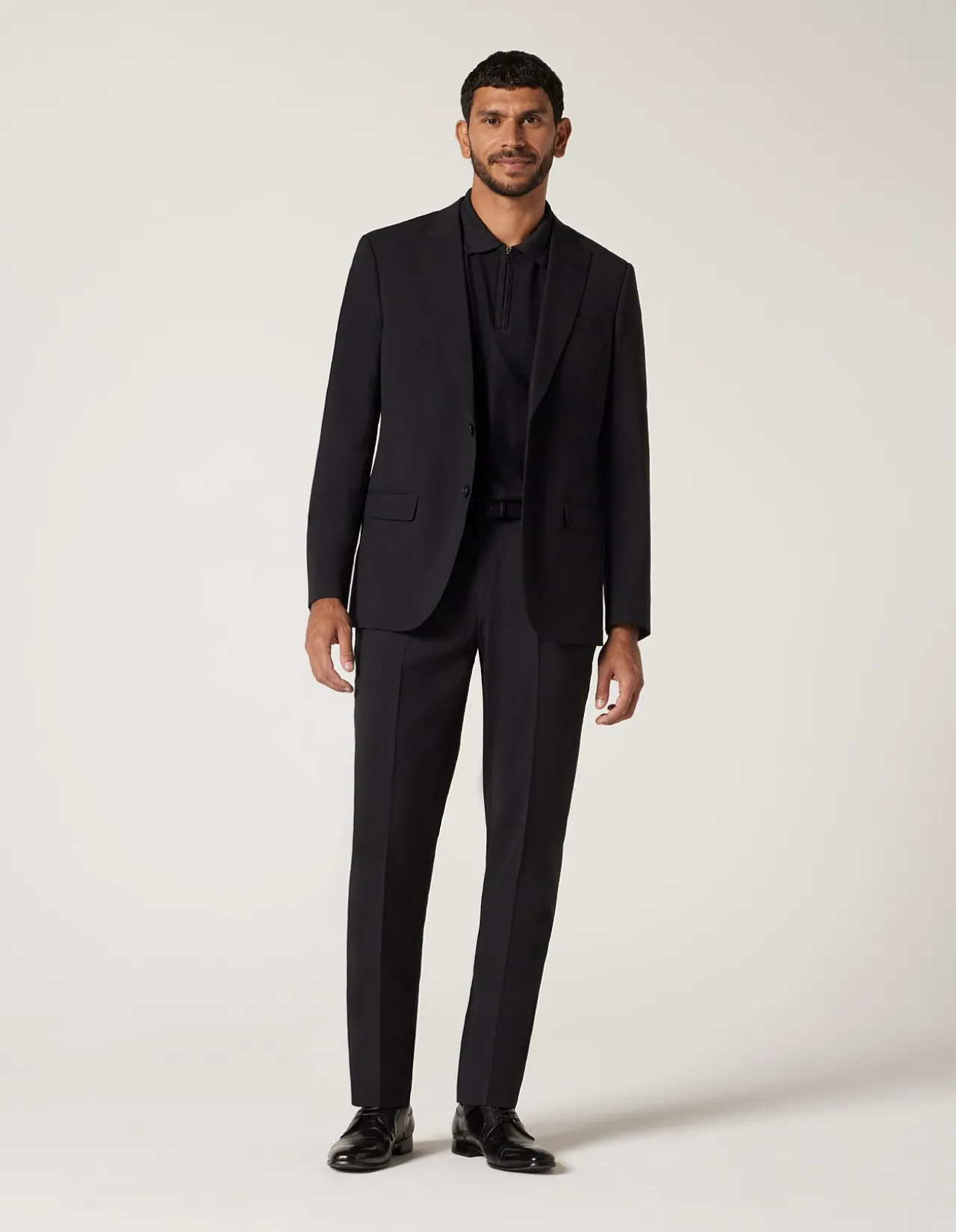 Wool Blend Regular Stretch Premium Tailored Pant