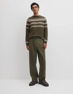 Wool Fair Isle Knit