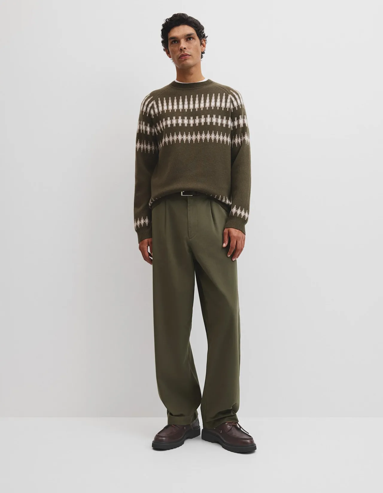 Wool Fair Isle Knit